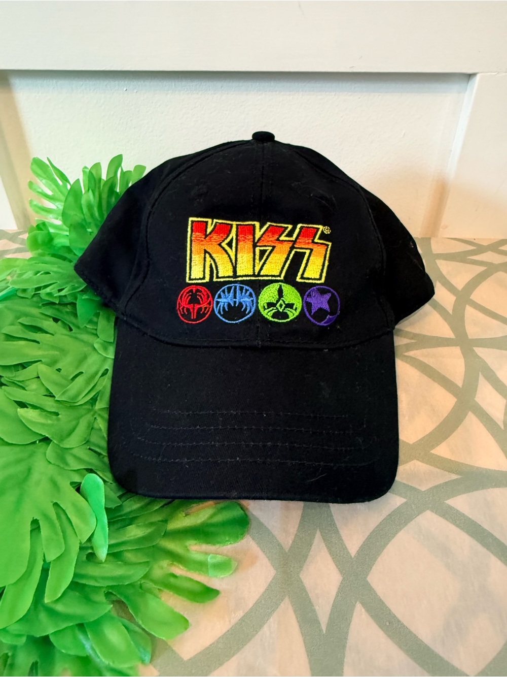 KISS Band Rock and Roll Faces & Icons Baseball Cap
